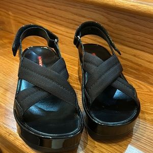 Pravda women slides/ black/ size 38